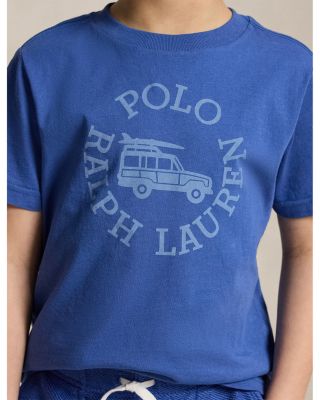Polo Ralph Lauren Boys' Logo Cotton Jersey Tee - Little Kid, Big Kid