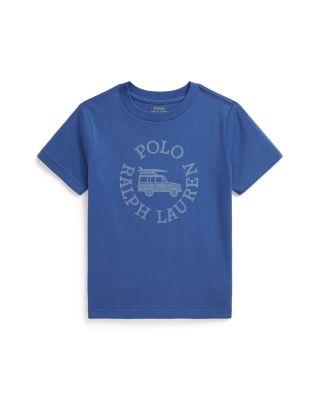 Polo Ralph Lauren Boys' Logo Cotton Jersey Tee - Little Kid, Big Kid
