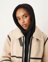 ONLY faux leather pleated maxi skirt in black