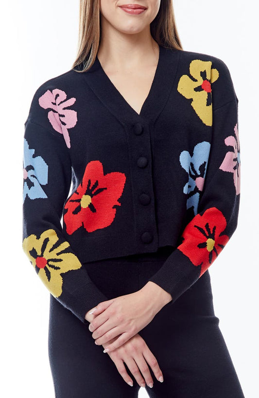 BY DESIGN Frankie Pattern Cardigan