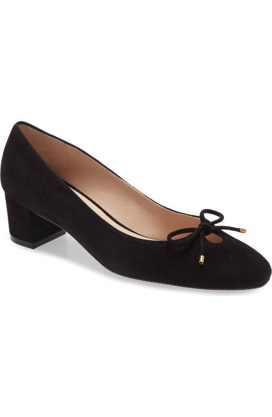 Stuart Weitzman Gabby Bow Pump (Women)