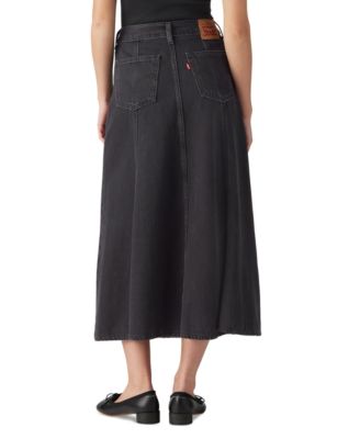 Levi's Women's Fit & Flare Denim Skirt