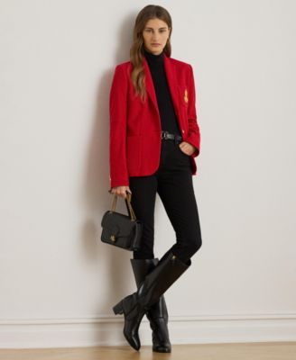 Macy's Lauren Ralph LaurenBullion Jacquard Blazer