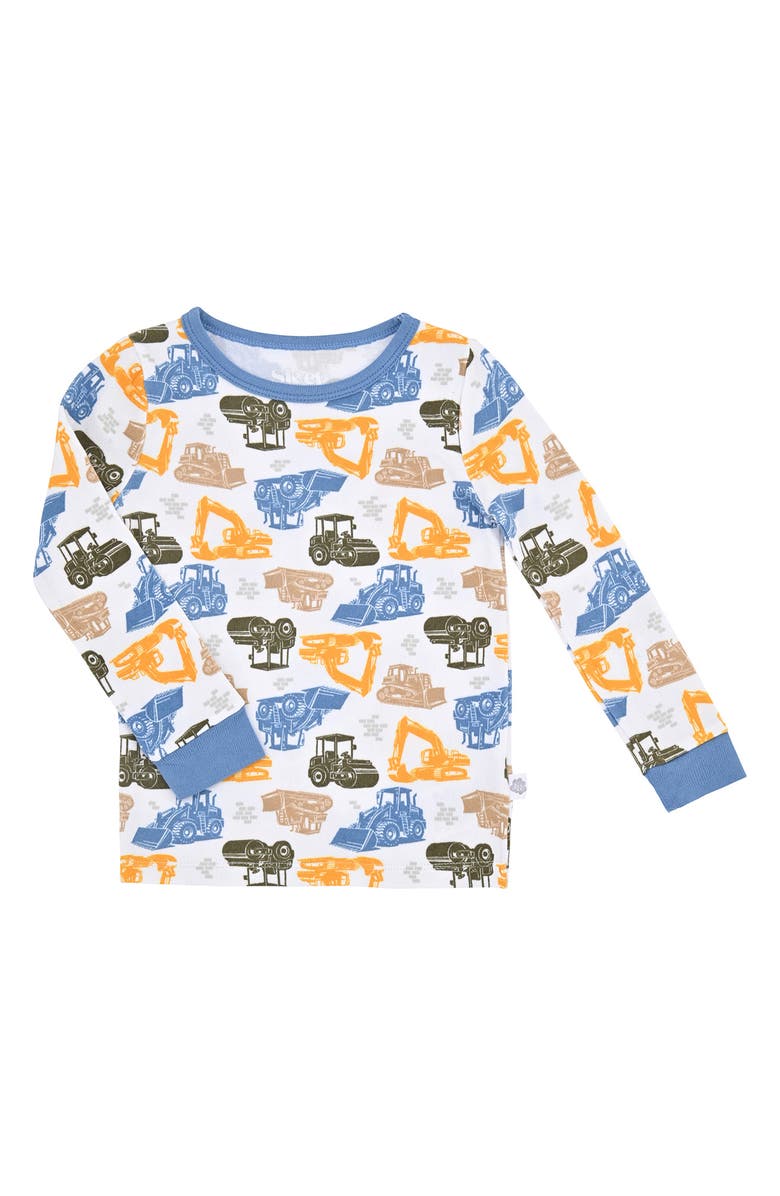 SLEEP ON IT Fitted Two-Piece Pajamas & Socks Set