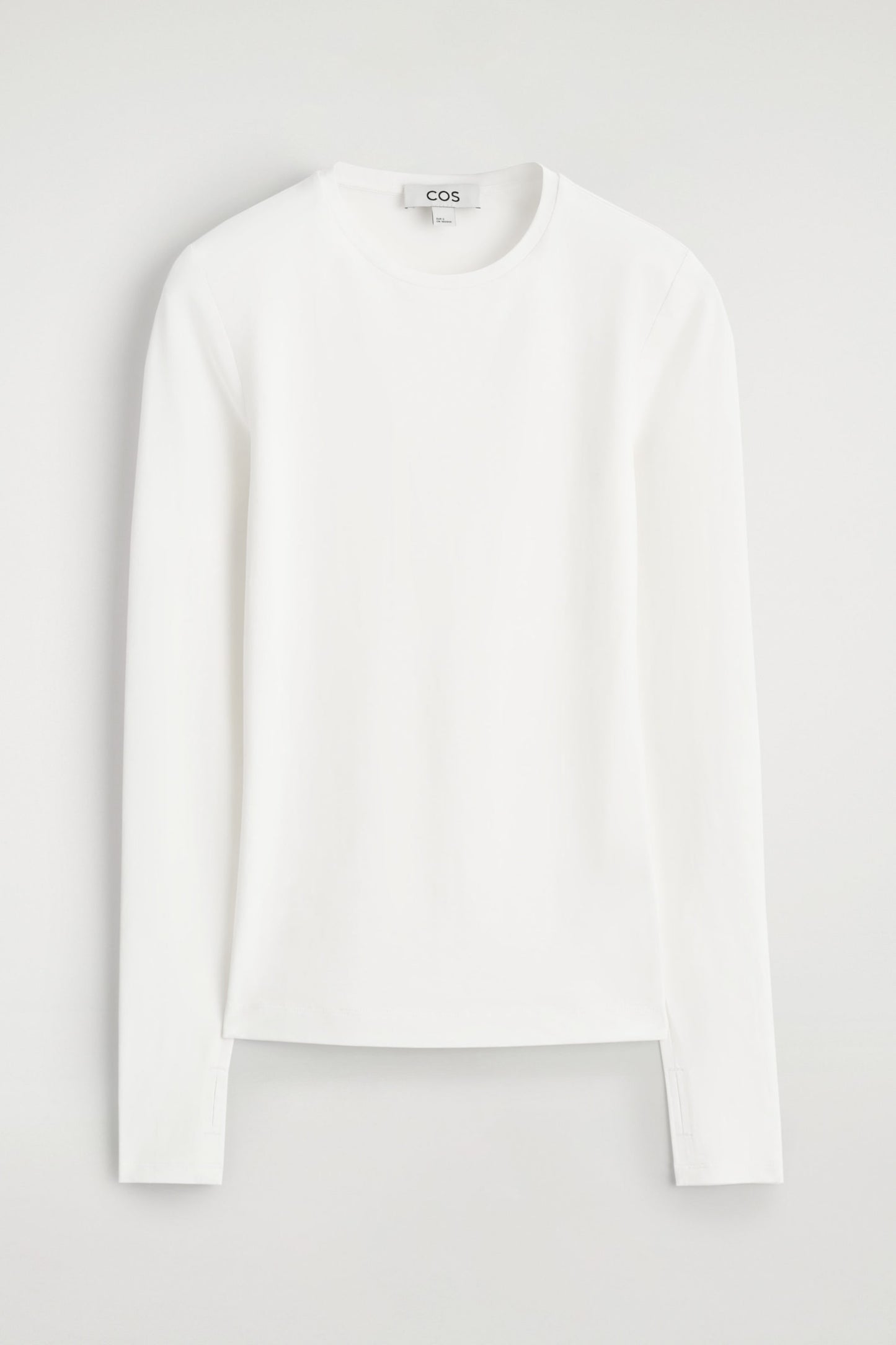 COTTON LONG-SLEEVED TOP
