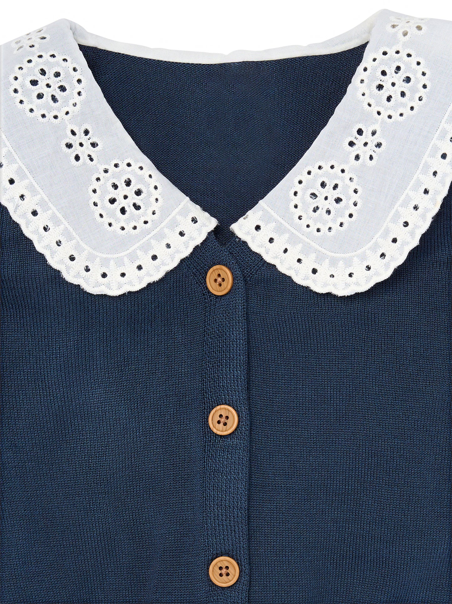 Walmart Modern Moments by Gerber Toddler Girl Woven Collar Sweater, Sizes 12M-5T