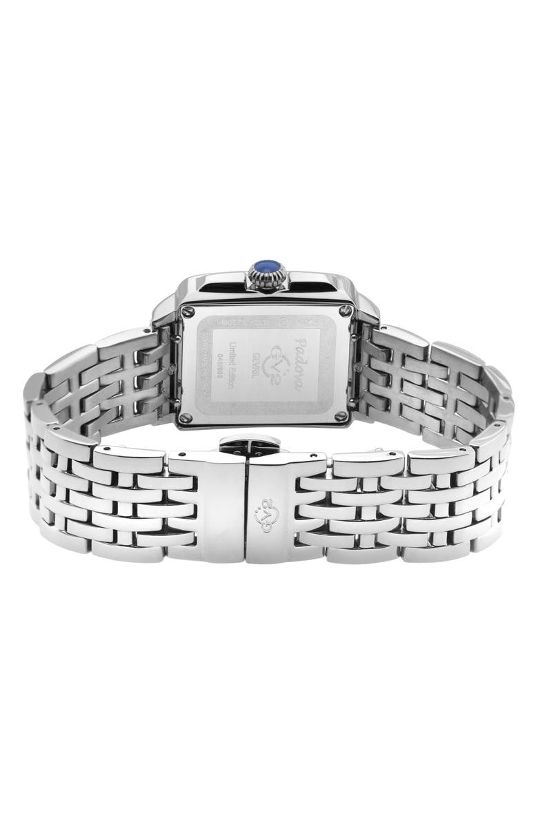 GV2 Padova Diamond Bracelet Watch, 27mm x 30mm - 0.0116ct.