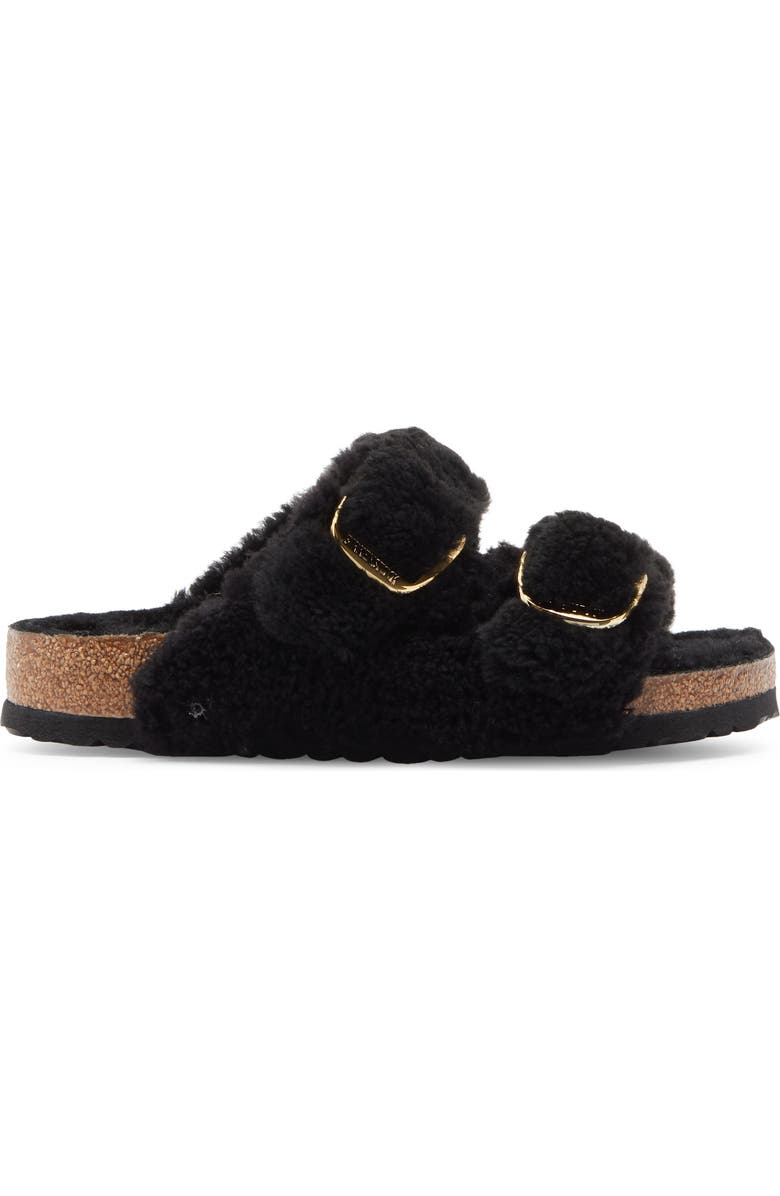 Birkenstock Arizona Big Buckle Teddy Genuine Shearling Sandal - Discontinued (Women)