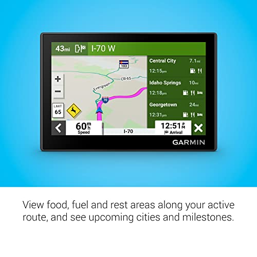 Garmin Drive™ 53 GPS Navigator, High-Resolution Touchscreen, Simple On-Screen Menus and Easy-to-See Maps, Driver Alerts