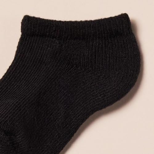 Amazon Essentials Unisex Kids and Toddlers' Cotton Low Cut Sock, 14 Pairs