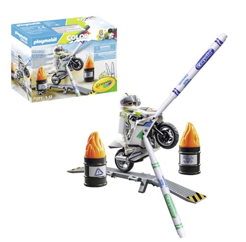 Playmobil Color: Motorbike