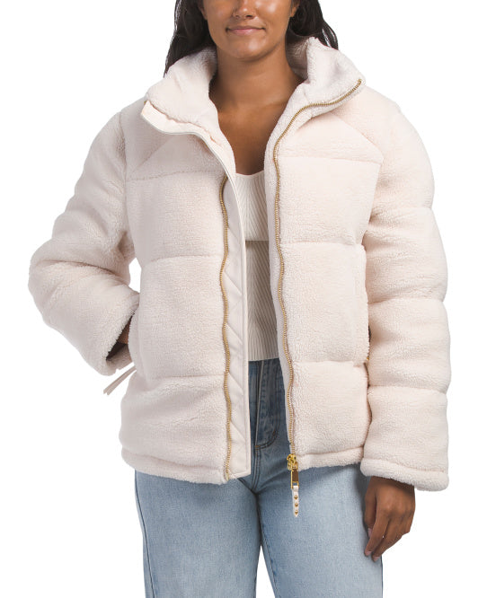 Faux Fur Puffer Jacket