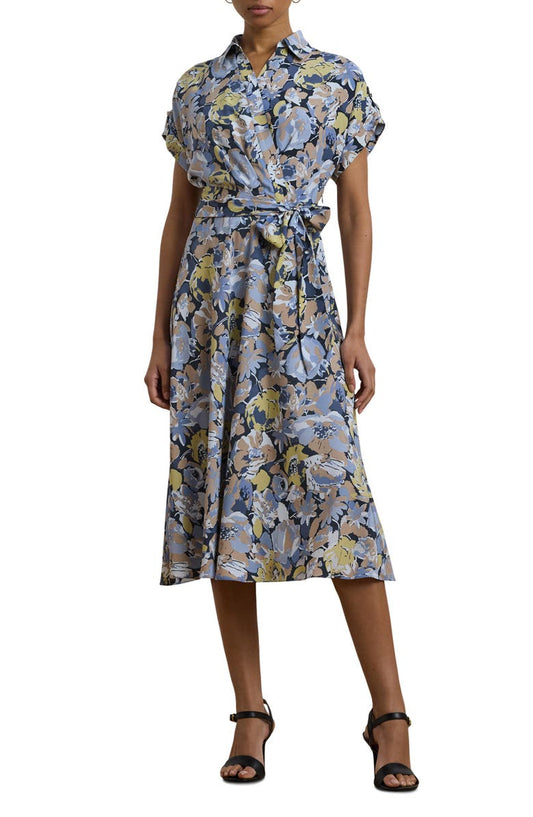 Ralph Lauren Wrap Midi Dress