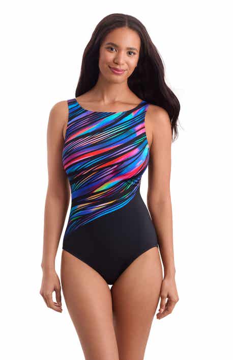 Courtney Placed Floral Long Sleeve Dress