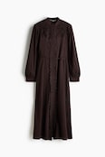 H & M Lace-Detail Cotton Dress