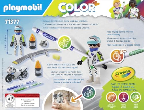 Playmobil Color: Motorbike