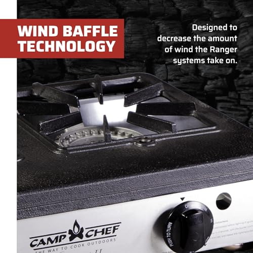 Camp Chef Ranger II Table Top Stove - Portable Gas Stove for Outdoor & Camping Gear