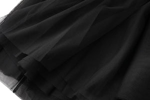 thumbnail image 5 of AMILIEe Long Maxi Tulle Skirts for Women Pleated Petticoat Swing Midi Skirt, 5 of 5