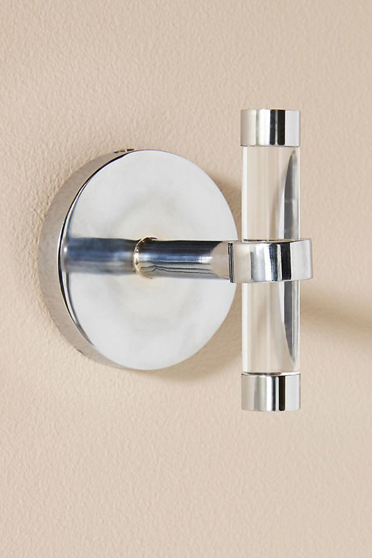 Anthropologie Mikayla Lucite Bath Hook