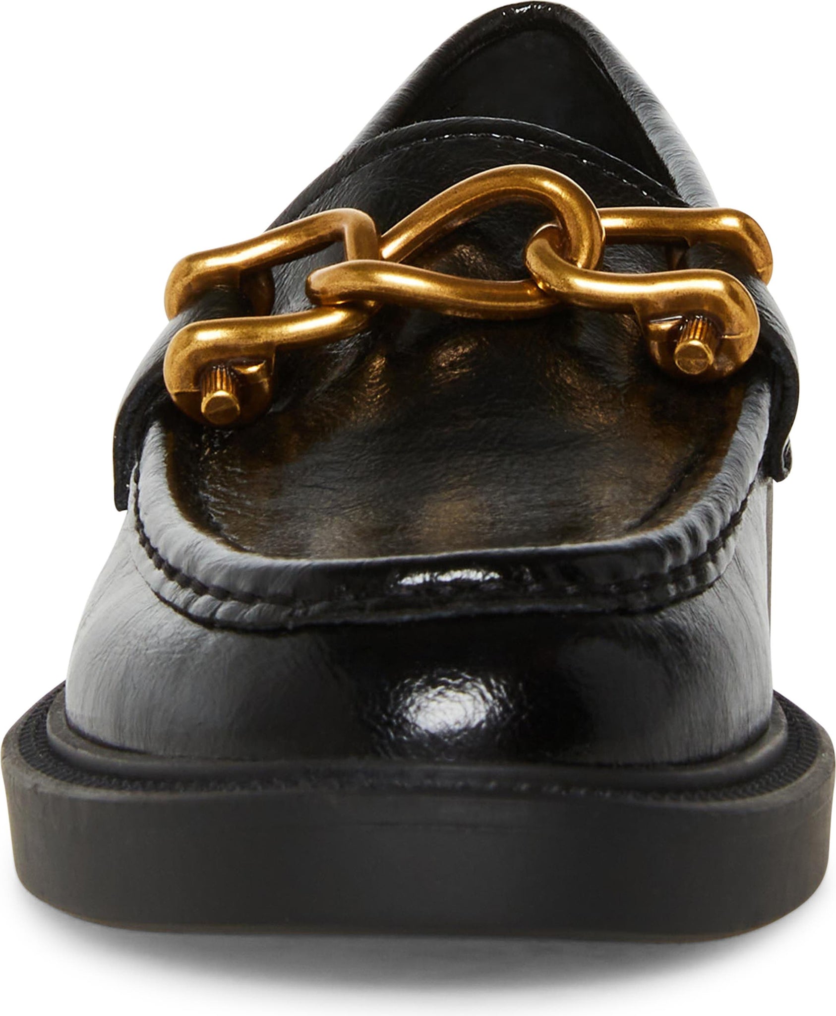 Steve Madden Karmine Loafer, Alternate, color, Black Leather