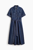 H & M Denim Shirt Dress