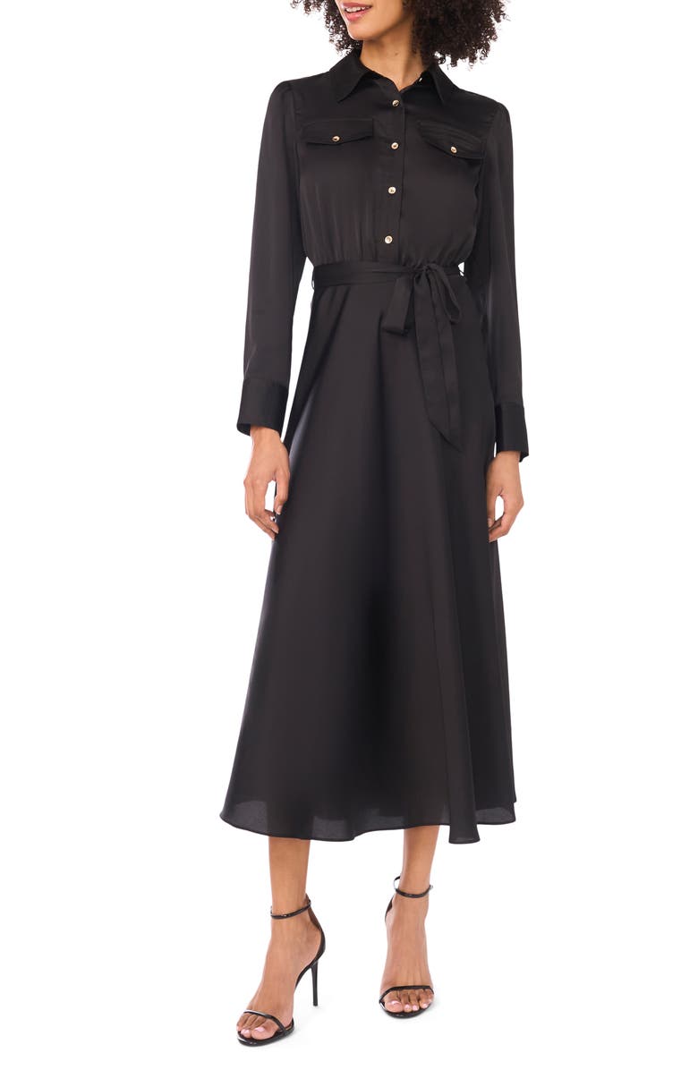 Ted Baker Isabelle Long Sleeve Belted Shirtdress