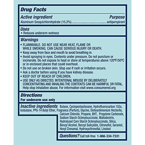 Amazon Degree Antiperspirant Dry Spray Pure Fresh 3 Count Anti White Marks and Yellow Stains Deodorant for Women 3.8 oz(Pack of 3)