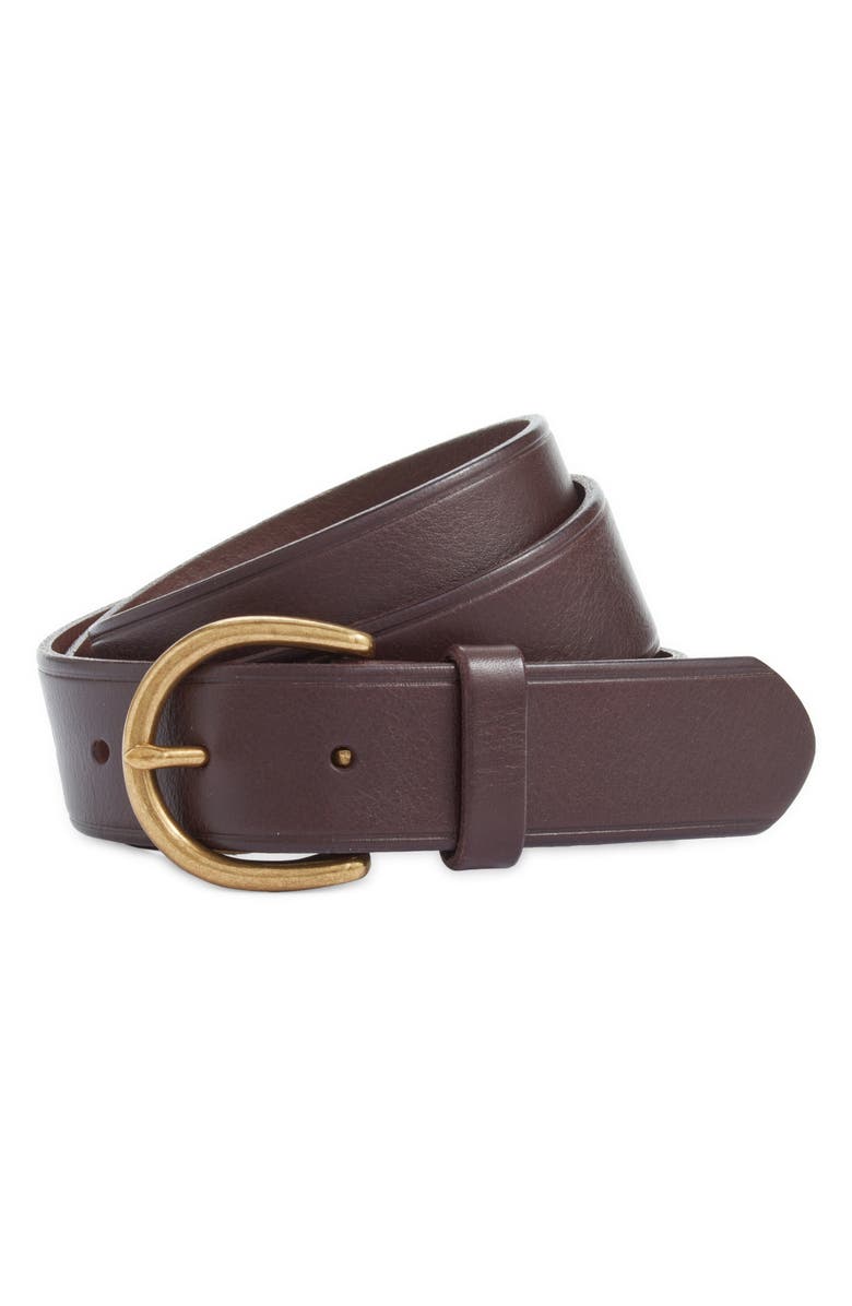 Madewell Medium Perfect Leather Belt