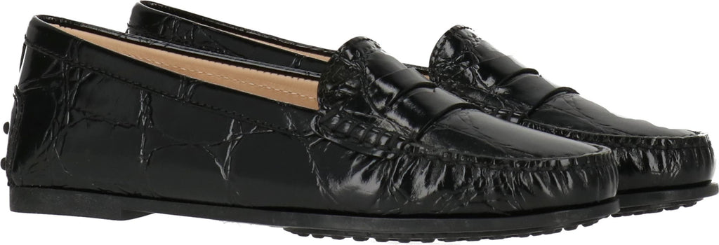 Tod's Gommini Driving Shoe, Main, color, Black