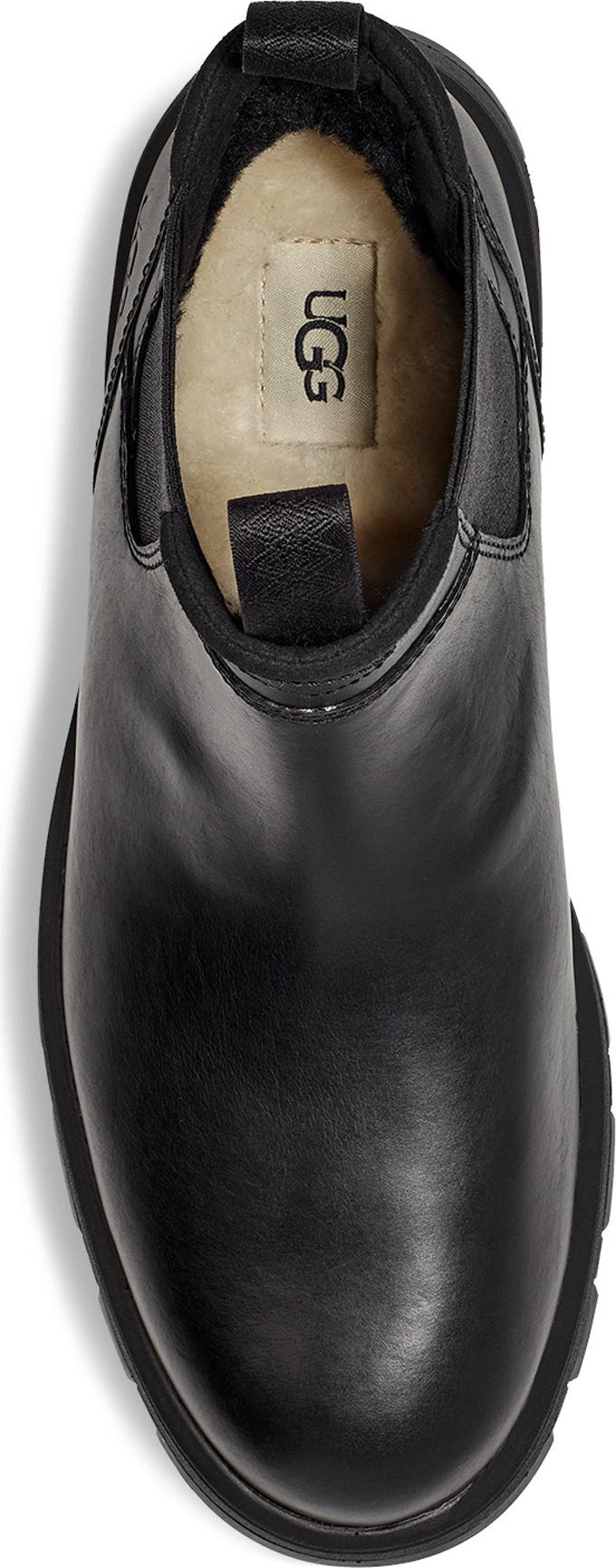 UGG<sup>®</sup> Hillmont Chelsea Boot, Alternate, color, Black Leather