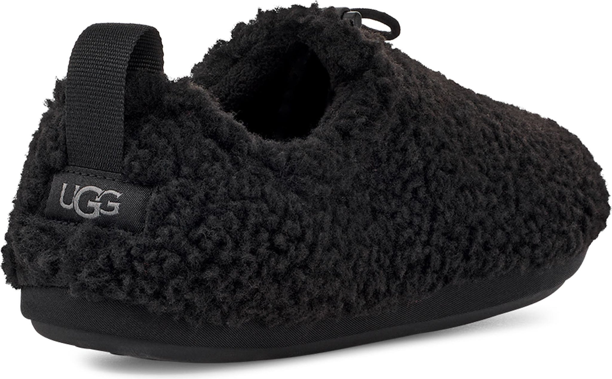 UGG<sup>®</sup> Plushy Slipper, Alternate, color, Black