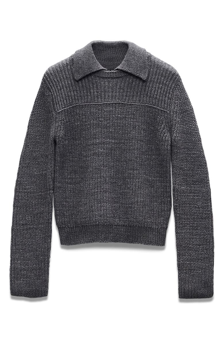 rag & bone Madix Wool & Alpaca Blend Sweater Polo
