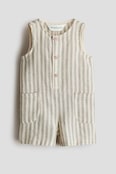 H & M Linen Romper Suit