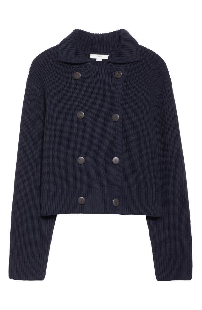 Vince Double Breasted Sweater Jacket
