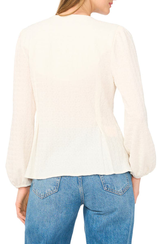 Ted Baker Textured Long Sleeve Top