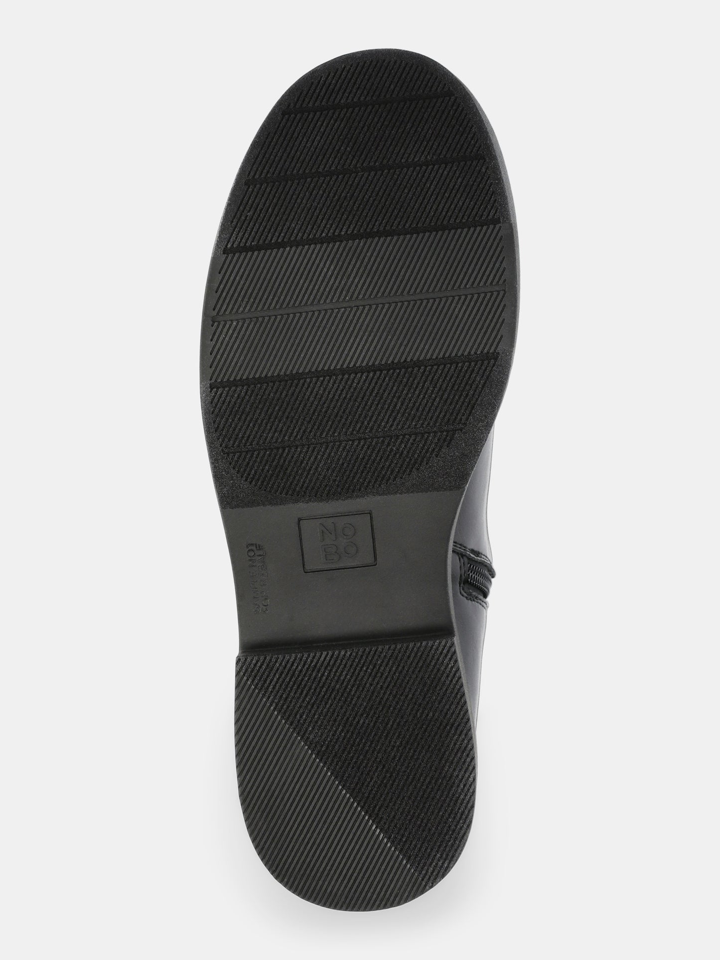 Walmart No Boundaries Women's Faux Leather and Knit Chelsea Boots