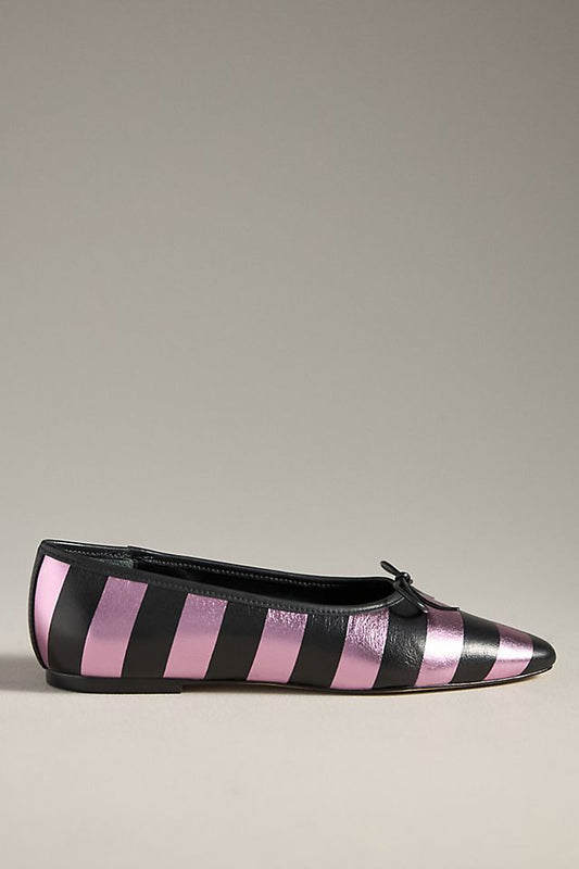 Anthropologie Maeve Square-Toe Ballet Flats