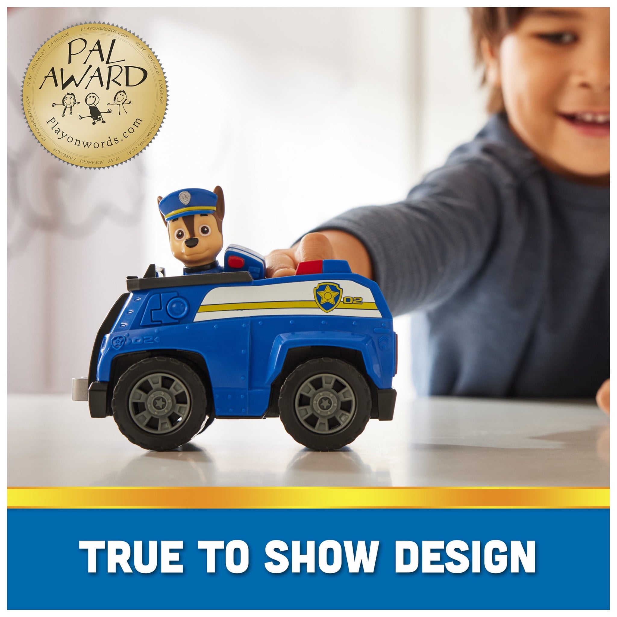 thumbnail image 4 of PAW Patrol, Chase’s Patrol Cruiser with Figure, Toys for Kids Ages 3 and Up, 4 of 8