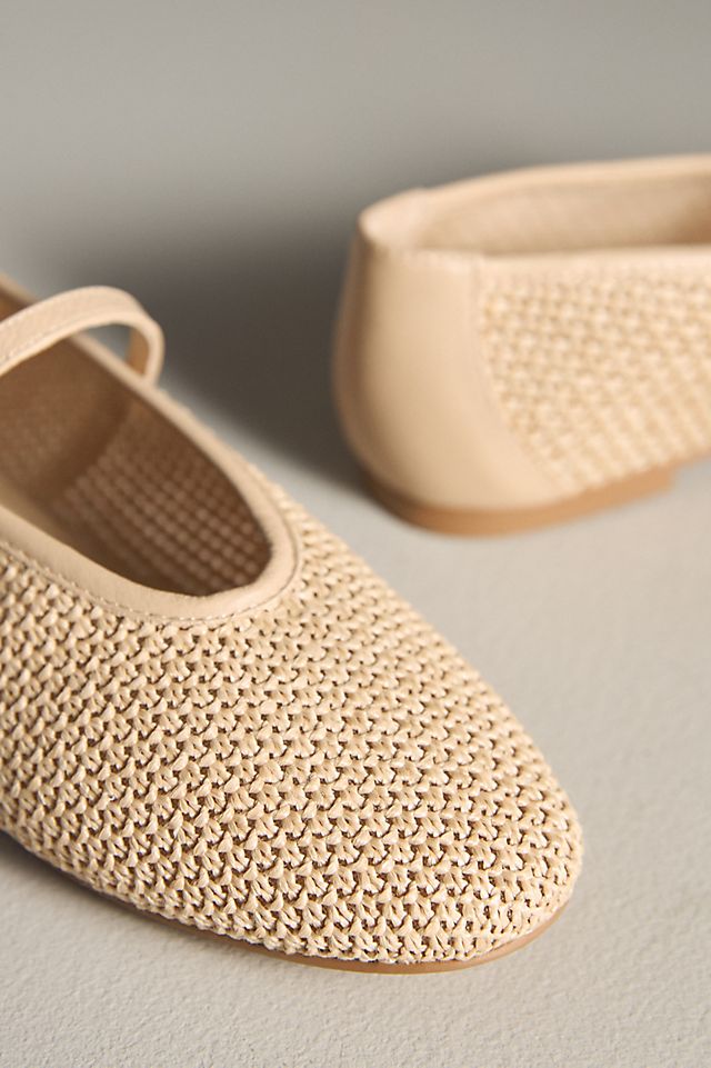 Anthropologie Silent D Heavens Mary Jane Flats