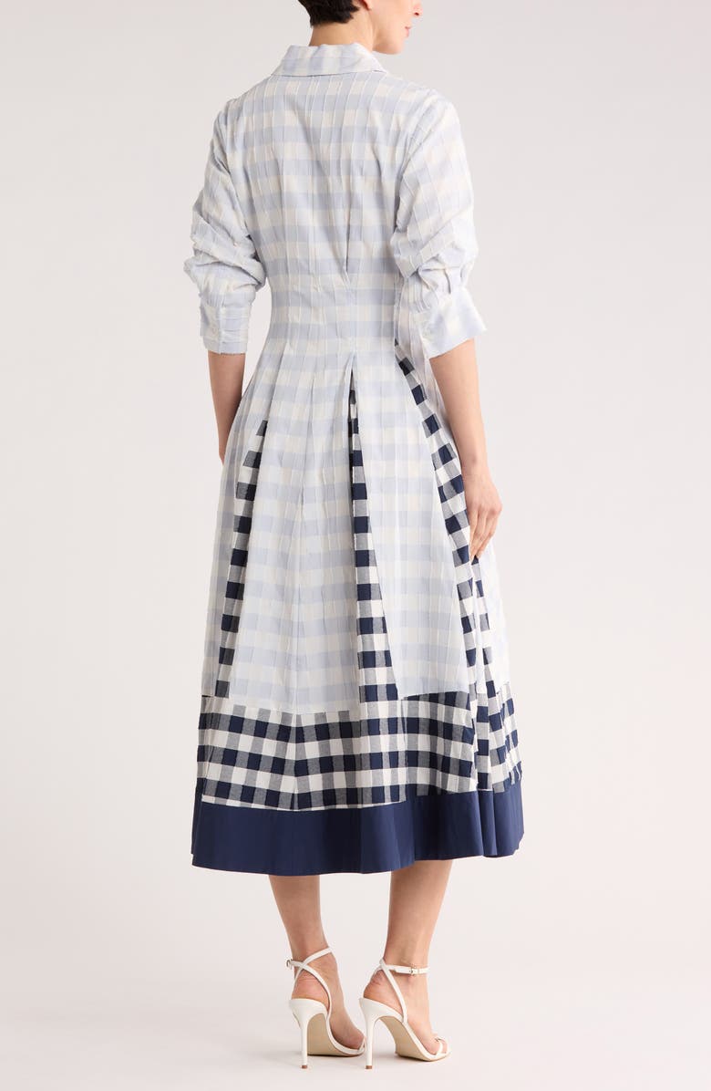 Simkhai Jazz Pintuck Cotton Shirtdress