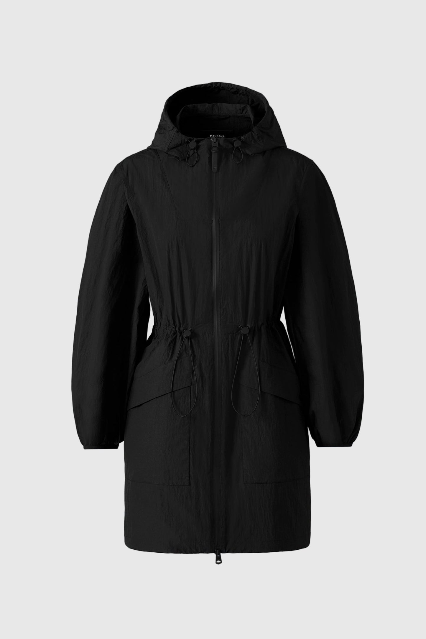 ALYSTER Packable Long rain Jacket