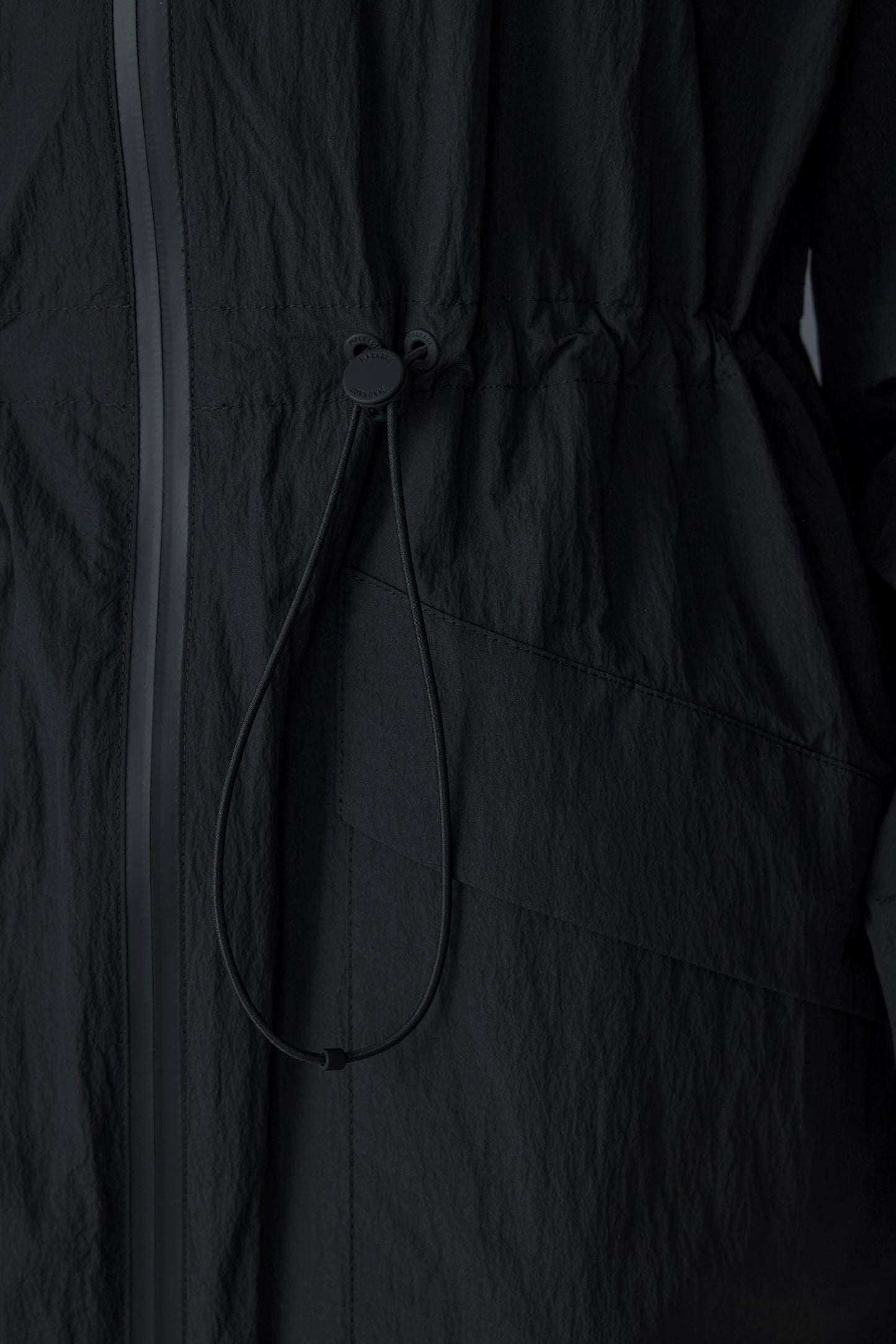 ALYSTER Packable Long rain Jacket