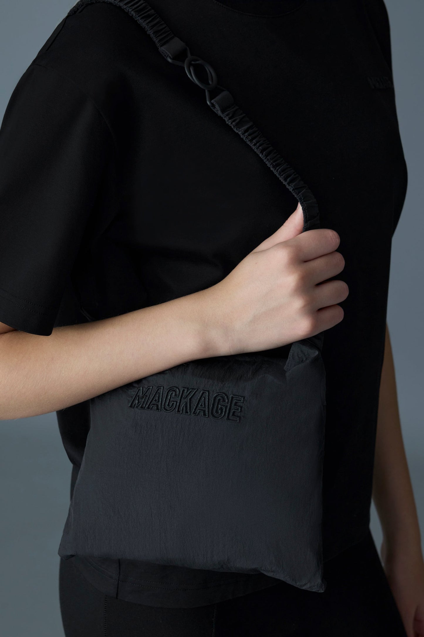 ALYSTER Packable Long rain Jacket