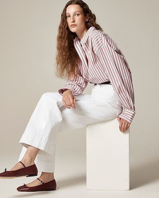 Andi keyhole ballet flats in leather