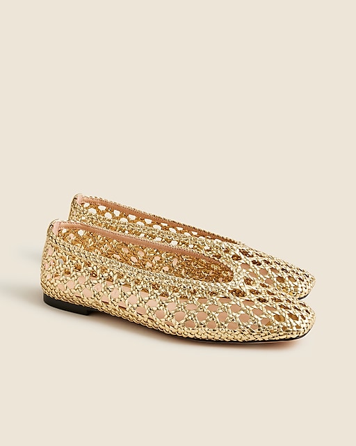 Andi keyhole ballet flats in leather