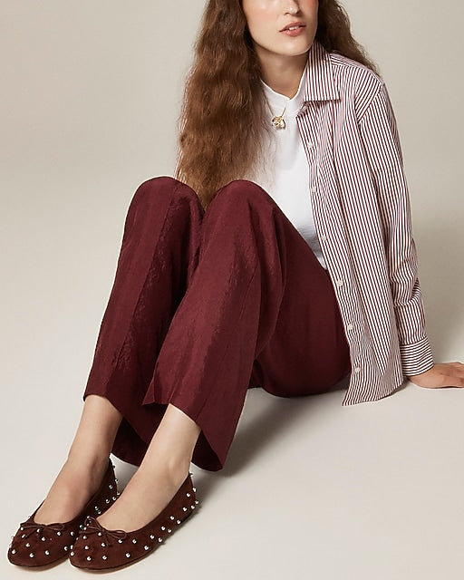 Andi keyhole ballet flats in leather