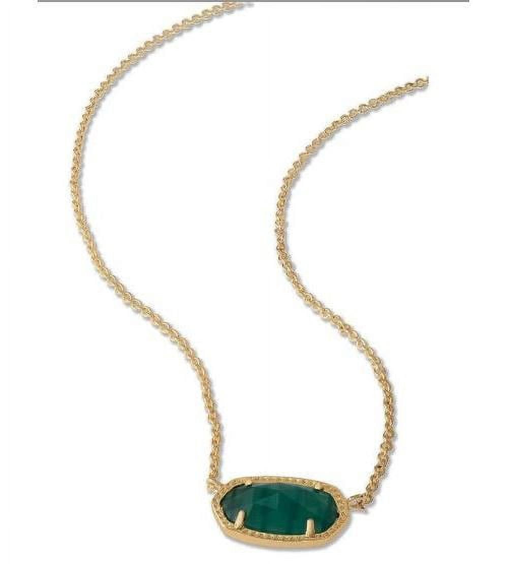 thumbnail image 1 of Elisa Emerald Cat's Eye Pendant Necklace, 1 of 2