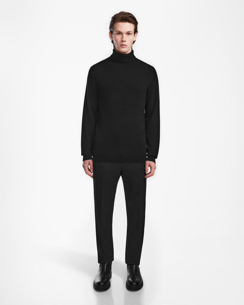 REECE MEN'S AVIATOR JACKET WITH REMOVABLE SHEARLING COLLAR