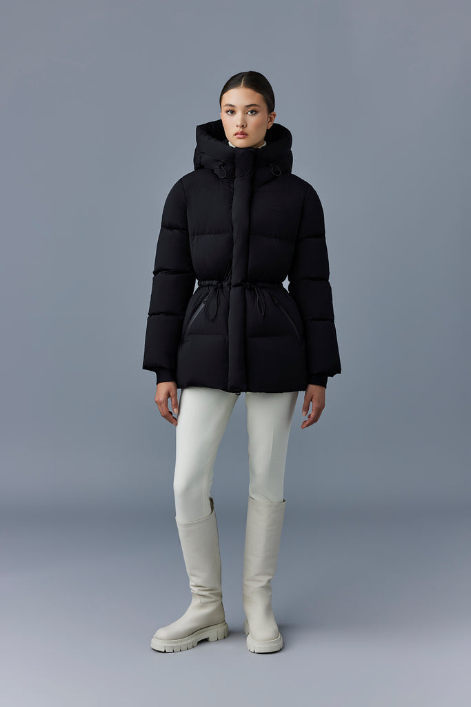OCEANE-CITY Light down mixed-media jacket