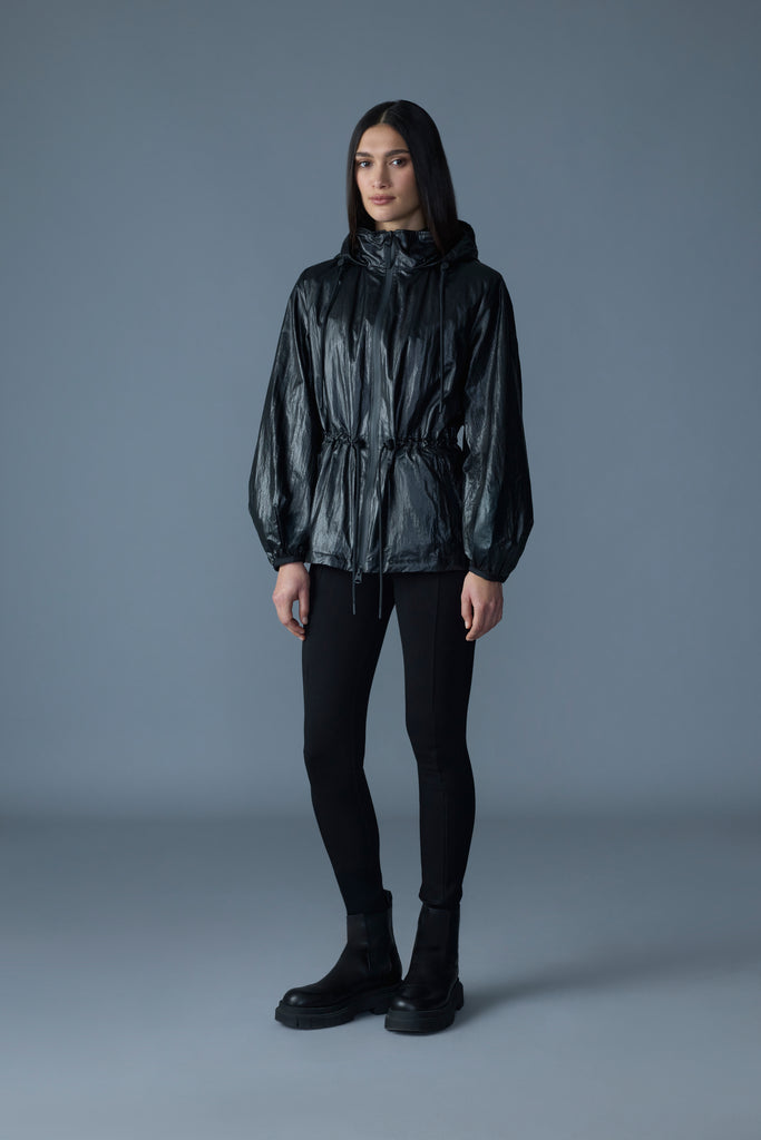 ALYSTER Packable Long rain Jacket